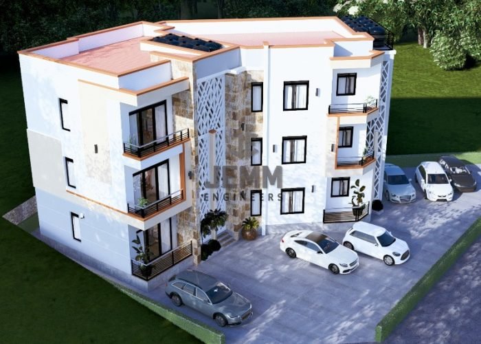 PROPOSED 2BHK RESIDENTIAL APARTMENT