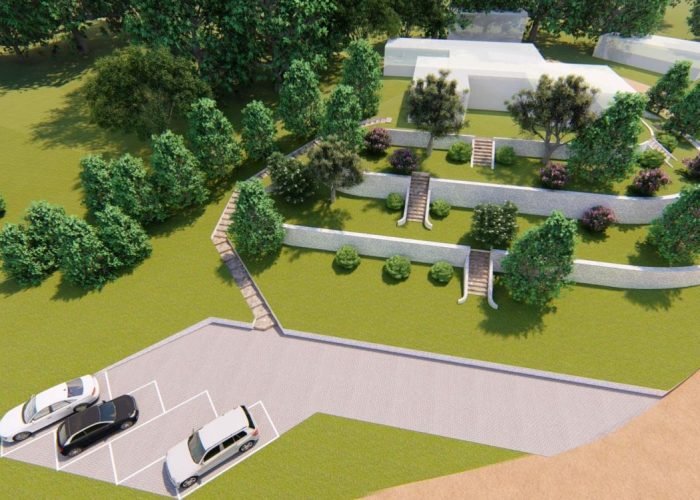 PROPOSED DESIGN, CONSTRUCTION AND SUPERVISION OF  LANDSCAPE RETAINING WALLS
